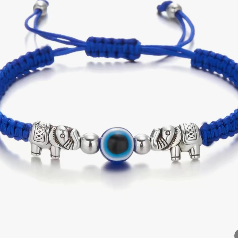 Brand new evil eye ankle bracelet, adjustable